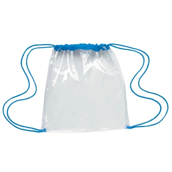 Clear Game Drawstring Backpack - Clear Game Drawstring Backpack - Image 20 of 30