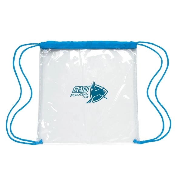 Clear Game Drawstring Backpack - Clear Game Drawstring Backpack - Image 21 of 30