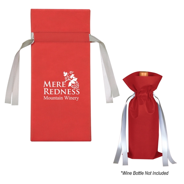 Wine Bottle Non-Woven Gift Bag - Wine Bottle Non-Woven Gift Bag - Image 11 of 13