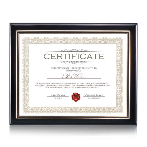 Custom Farnsworth Certificate Holder