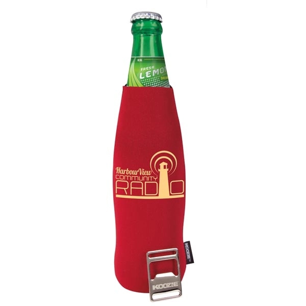 Koozie® Bottle Cooler w/ Removable Bottle Opener - Koozie® Bottle Cooler w/ Removable Bottle Opener - Image 14 of 16