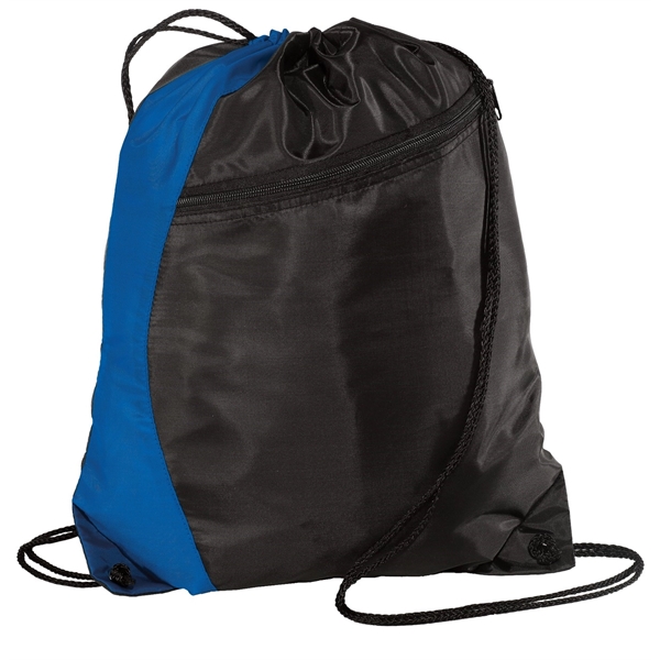 Port Authority - Colorblock Cinch Pack. - Port Authority - Colorblock Cinch Pack. - Image 4 of 4