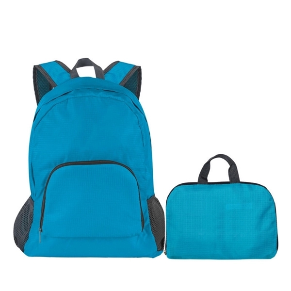 Lightweight Foldable Basic Backpack - Lightweight Foldable Basic Backpack - Image 3 of 6