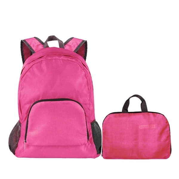 Lightweight Foldable Basic Backpack - Lightweight Foldable Basic Backpack - Image 6 of 6