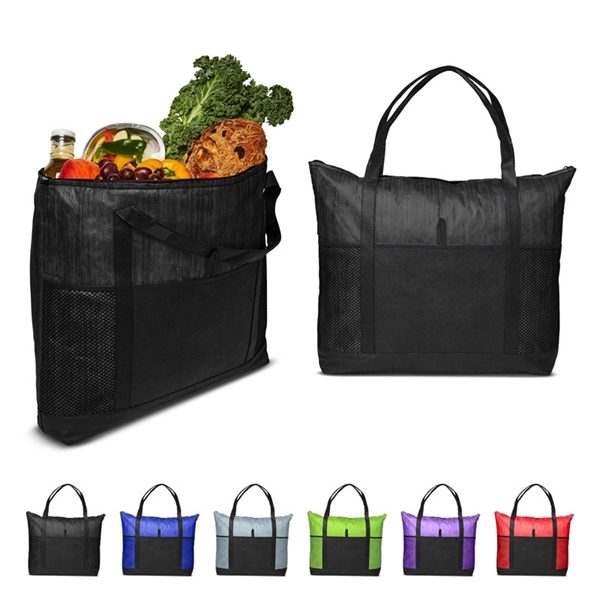 Cedar Non-Woven Cooler Tote - Cedar Non-Woven Cooler Tote - Image 0 of 6