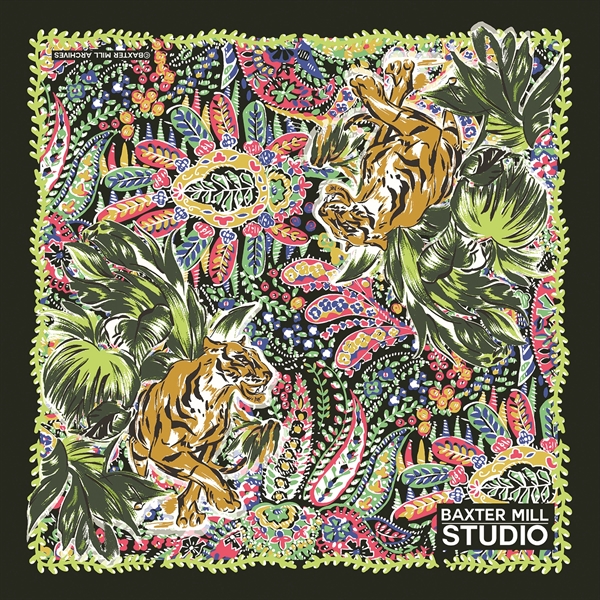 100% Peachskin Polyester Digital Imprinted 22"x22" Bandanna - 100% Peachskin Polyester Digital Imprinted 22"x22" Bandanna - Image 3 of 4