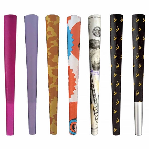 Pre-Rolled Cones with Printed Papers - Pre-Rolled Cones with Printed Papers - Image 1 of 7