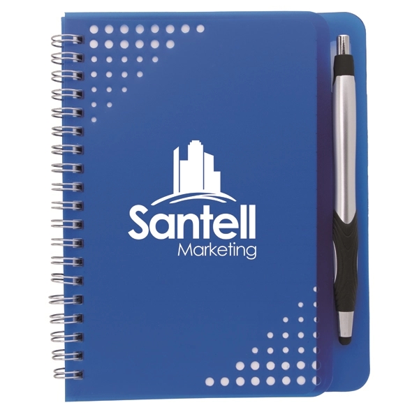Notch Notebook with Grip Stylus Pen
