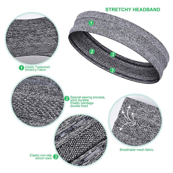 Custom Imprint Athletic Headband - Custom Imprint Athletic Headband - Image 7 of 7