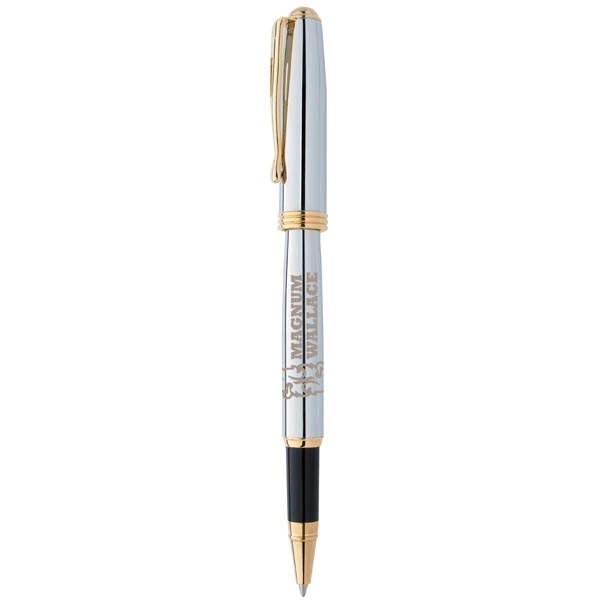 Souvenir® Worthington® Chrome Roller Pen - Souvenir® Worthington® Chrome Roller Pen - Image 2 of 7