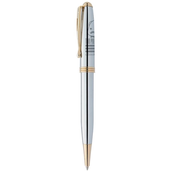 Souvenir® Worthington® Chrome Ballpoint Pen - Souvenir® Worthington® Chrome Ballpoint Pen - Image 1 of 6