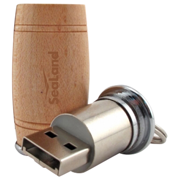 Wine Barrel USB Drive - Wine Barrel USB Drive - Image 2 of 2