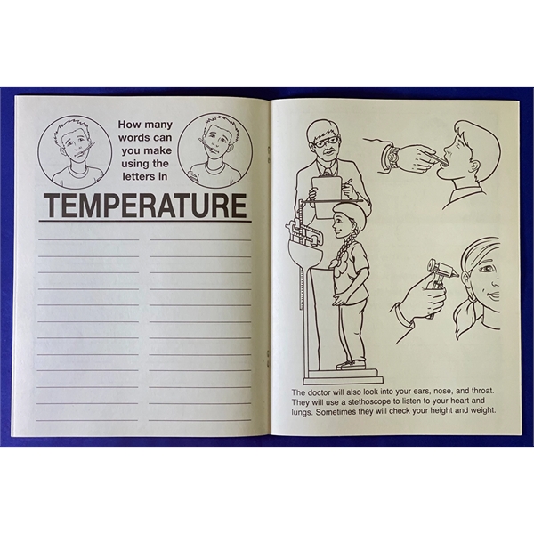 A Trip to the Doctor's Office Coloring and Activity Book - A Trip to the Doctor's Office Coloring and Activity Book - Image 1 of 2