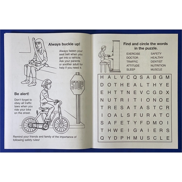 A Guide to Health and Safety Coloring and Activity Book - A Guide to Health and Safety Coloring and Activity Book - Image 1 of 2