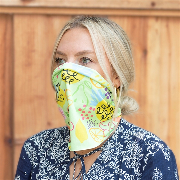 Encompass Premium LITE Neck Gaiter: Dye Sublimation - Encompass Premium LITE Neck Gaiter: Dye Sublimation - Image 3 of 4