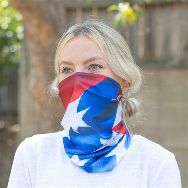 Custom Encompass Premium Neck Gaiter: Dye Sublimation