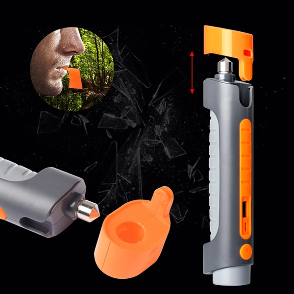 5 in 1 multifunction safety hammer torch - 5 in 1 multifunction safety hammer torch - Image 1 of 2