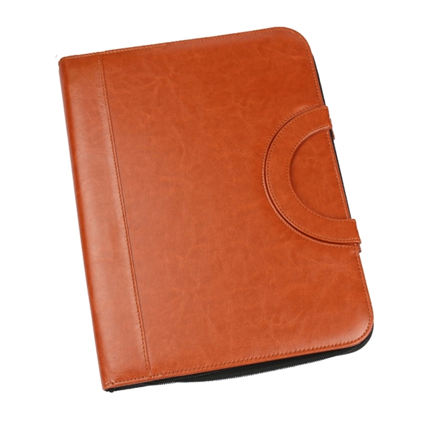 Leather Padfolio With Handle - Leather Padfolio With Handle - Image 4 of 4