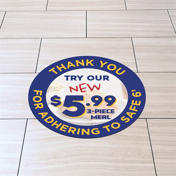 24" x 36" Floorgrip Floor Graphics - 24" x 36" Floorgrip Floor Graphics - Image 0 of 2