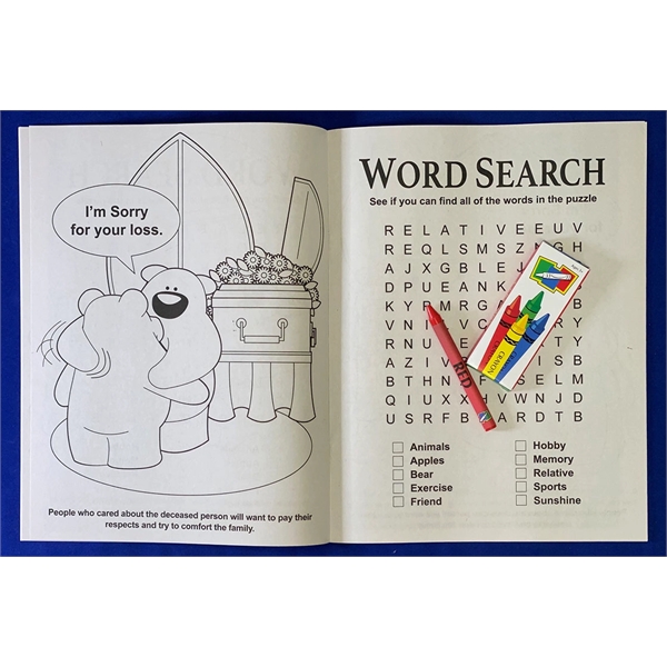 Losing A Loved One Coloring Book Fun Pack - Losing A Loved One Coloring Book Fun Pack - Image 1 of 3