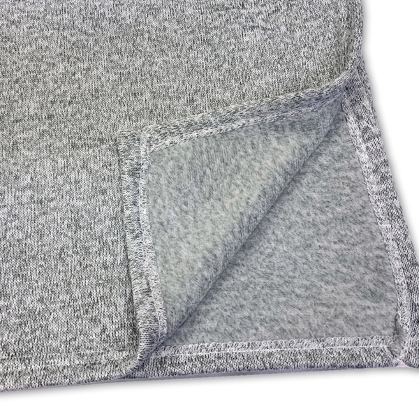 Premium, 50 x 60, Knit Sweatshirt Blanket - Premium, 50 x 60, Knit Sweatshirt Blanket - Image 2 of 5