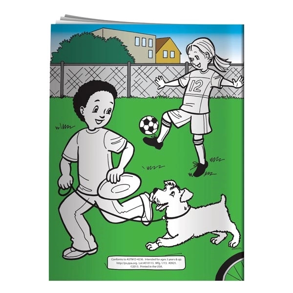 Coloring Book: Fitness is Fun - Coloring Book: Fitness is Fun - Image 1 of 4