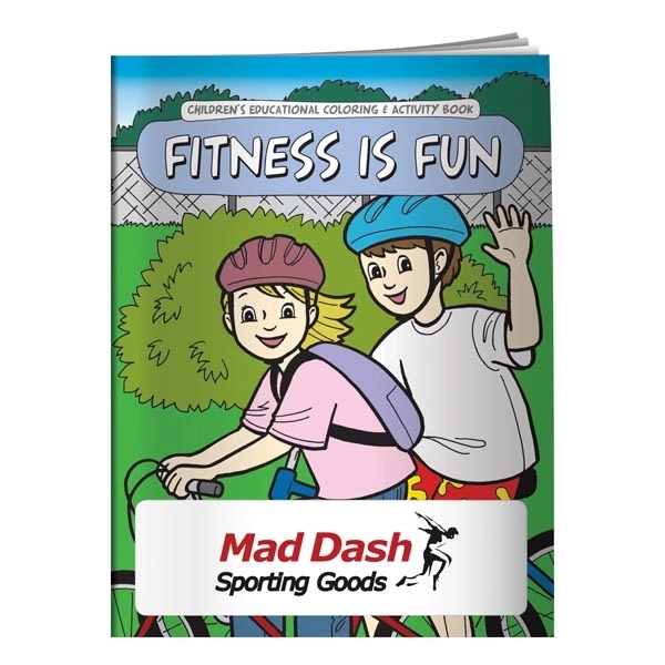 Coloring Book: Fitness is Fun - Coloring Book: Fitness is Fun - Image 2 of 4