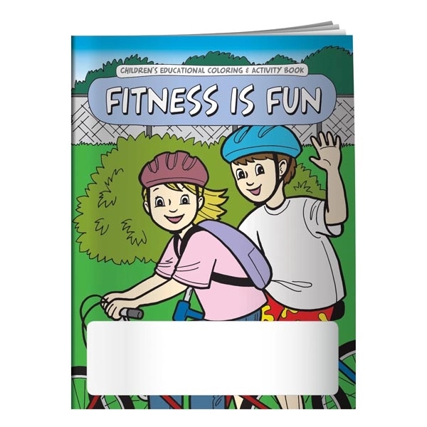 Coloring Book: Fitness is Fun - Coloring Book: Fitness is Fun - Image 3 of 4