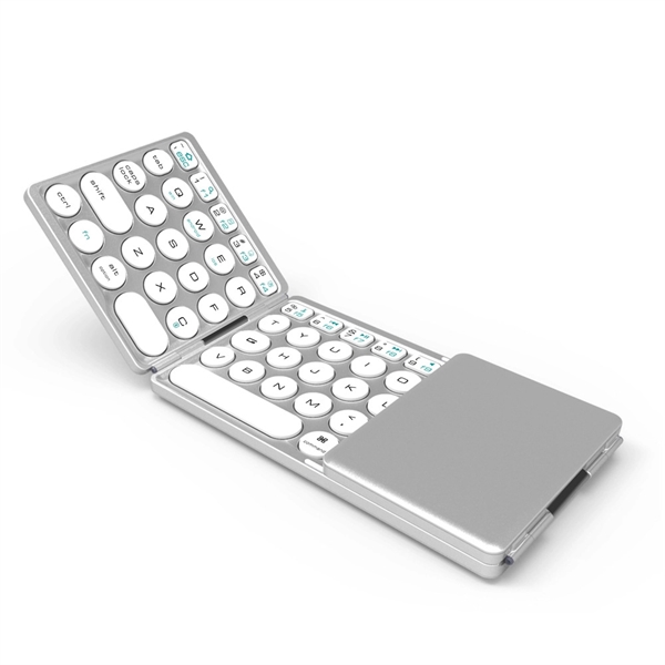 Foldable Wireless Keyboard with Touchpad - Foldable Wireless Keyboard with Touchpad - Image 1 of 1