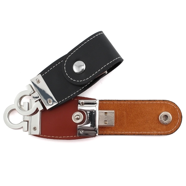 Leather USB Drive 100 - Leather USB Drive 100 - Image 0 of 2