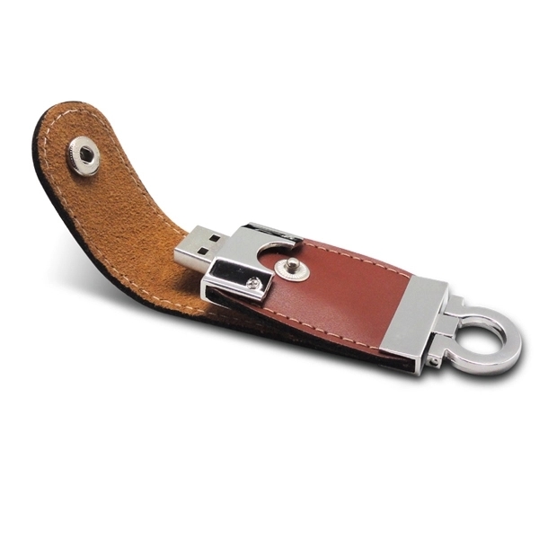 Leather USB Drive 100 - Leather USB Drive 100 - Image 1 of 2