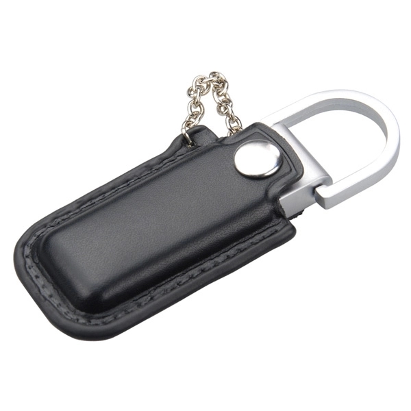 Leather USB Drive 400 - Leather USB Drive 400 - Image 1 of 2