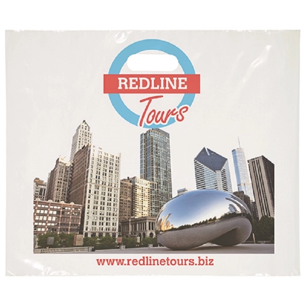 18W x 15H Digital Full Color Die Cut Bag - 18W x 15H Digital Full Color Die Cut Bag - Image 0 of 3