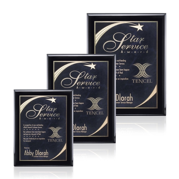 Oakleigh/Birchcliff Plaque - Black Finish - Oakleigh/Birchcliff Plaque - Black Finish - Image 0 of 3