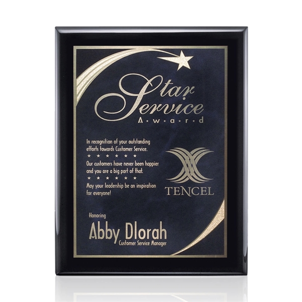 Oakleigh/Birchcliff Plaque - Black Finish - Oakleigh/Birchcliff Plaque - Black Finish - Image 2 of 3