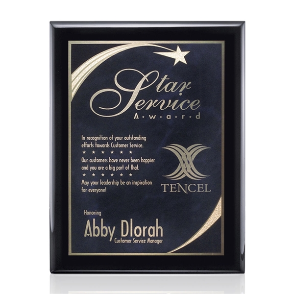 Oakleigh/Birchcliff Plaque - Black Finish - Oakleigh/Birchcliff Plaque - Black Finish - Image 3 of 3