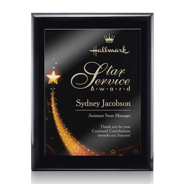 Oakleigh/Benton Plaque - Black Finish - Oakleigh/Benton Plaque - Black Finish - Image 2 of 2