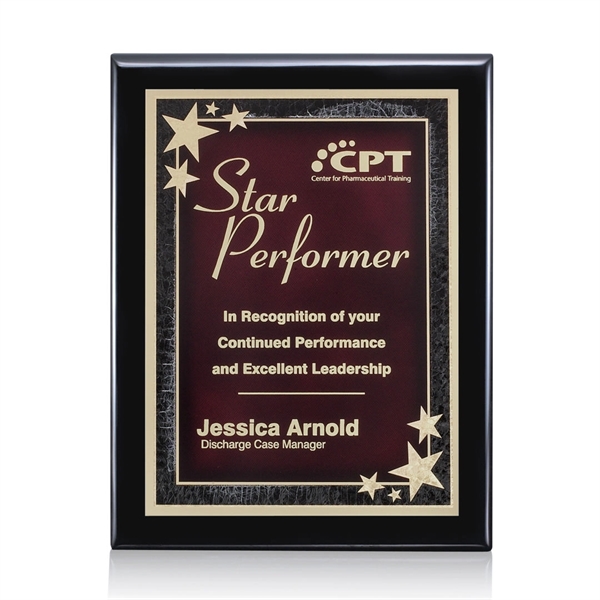 Oakleigh/Starburst - Black/Red