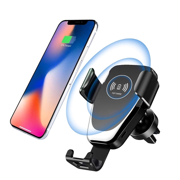 2 in 1 Wireless Car Charger Mount With Customize Box - 2 in 1 Wireless Car Charger Mount With Customize Box - Image 0 of 0