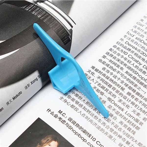 Thumb Plastic Support Book Page Holder bookmarker - Thumb Plastic Support Book Page Holder bookmarker - Image 1 of 2