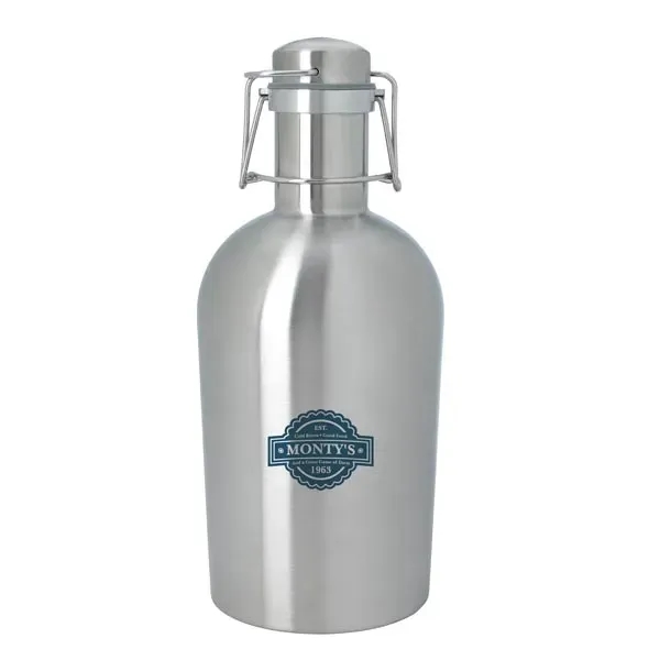 Stainless Growler - 64 oz. - Stainless Growler - 64 oz. - Image 6 of 12