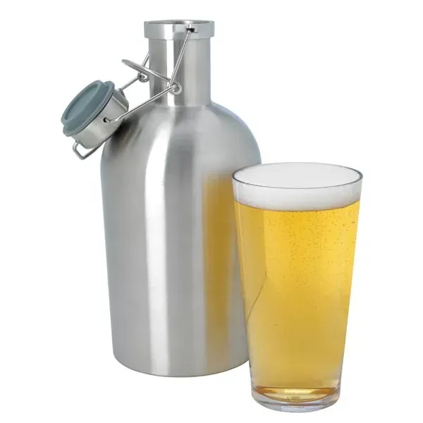 Stainless Growler - 64 oz. - Stainless Growler - 64 oz. - Image 10 of 12