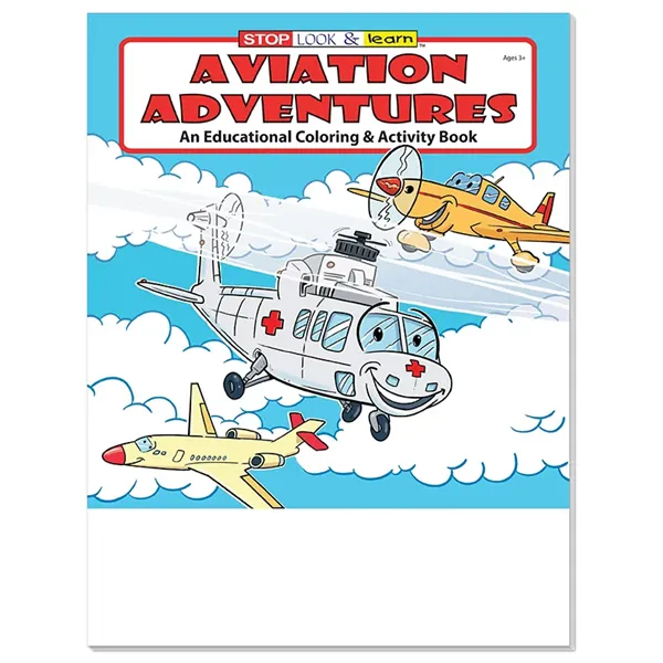 Aviation Adventures Coloring and Activity Book - Aviation Adventures Coloring and Activity Book - Image 2 of 2