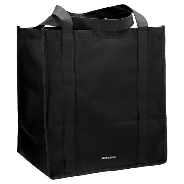 Grocery Tote with Antibacterial Additive - Grocery Tote with Antibacterial Additive - Image 3 of 8