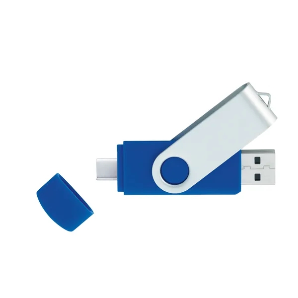 On The Go USB 2.0 Flash Drive - Type C - On The Go USB 2.0 Flash Drive - Type C - Image 1 of 11