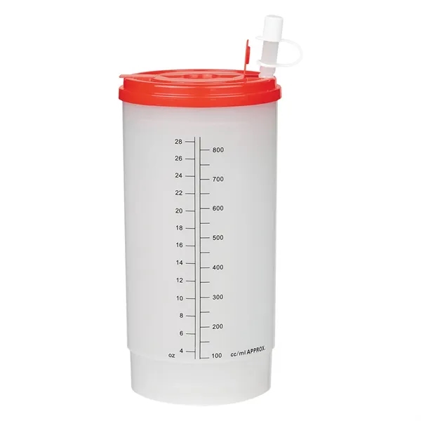 32 Oz. Medical Tumbler With Measurements