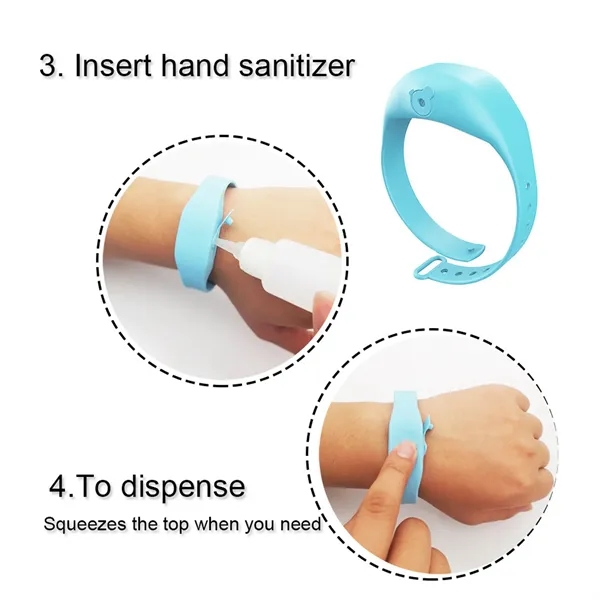Empty Hand Sanitizer Bracelet Set - Empty Hand Sanitizer Bracelet Set - Image 2 of 2