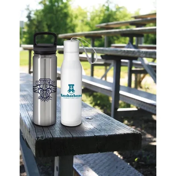 Vacuum Insulated Bottle with Carry Loop - 18 oz. - Vacuum Insulated Bottle with Carry Loop - 18 oz. - Image 1 of 9