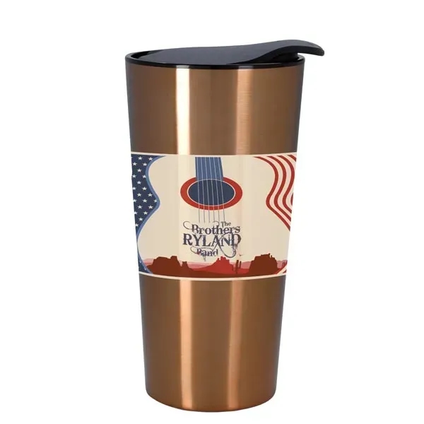 Fashion Metallic Tumbler - 16oz. - Fashion Metallic Tumbler - 16oz. - Image 8 of 15