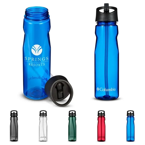 Promotional Water Bottles 32 oz Water Bottle with Trekker Lid Sample
